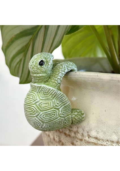 Deniz Hayvanı Kaplumbağa Reçine Heykel Süslemelerinin Simülasyonu (Yurt Dışından) modelleri