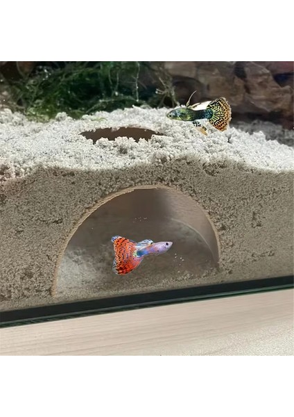 Karides Yetiştirme Koruyucu Balık Tankı Süsleri Açık Kahverengi Tip (Yurt Dışından) fırsatları