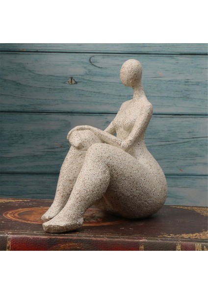 Soyut Reçine Tombul Kadın Heykeli Sanat Masa Üstü Dekorasyonları, Ayakta (Yurt Dışından) fırsatları