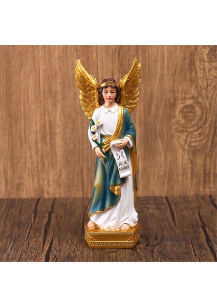 Klasik Saint Gallen Melek Heykeli Süslemeleri Hediye Reçine El Sanatları (Yurt Dışından) modelleri