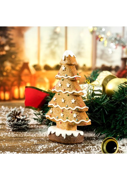 Ev & Çalışma Odası Masaüstü Dekoru Zencefilli Noel Ağacı Süsleri (Yurt Dışından) indirimleri