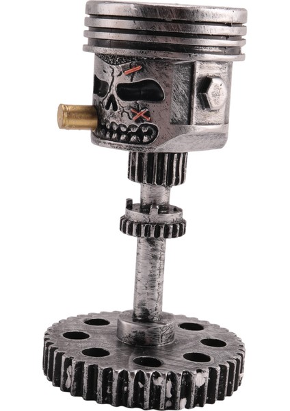 Piston Kafatası Yüzünü Oyma Gerçekçi Kafatası Heykeli (Yurt Dışından)