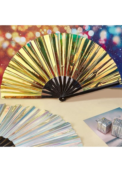 2 Adet Katlanır El Yelpazesi Dekoratif Kadın Erkek Cadılar Bayramı Gurur Kıyafetleri (Yurt Dışından) indirimleri