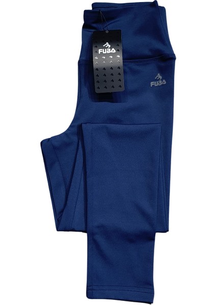 Kadın Lacivert Yüksek Bel Likralı Toparlayıcı Uzun Spor Tayt fiyatları