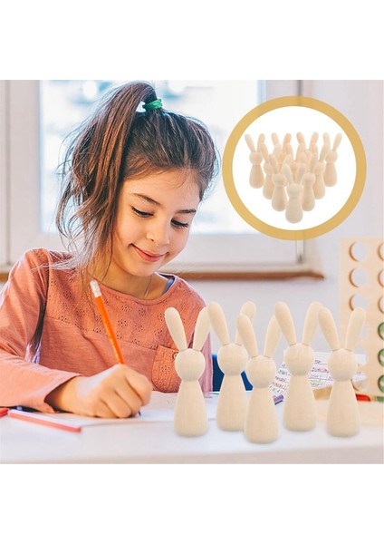 10 Adet Tamamlanmamış Ahşap Bebek Figürü Boyanmamış Mandal Bebekler Kendin Yap (Yurt Dışından) indirimleri