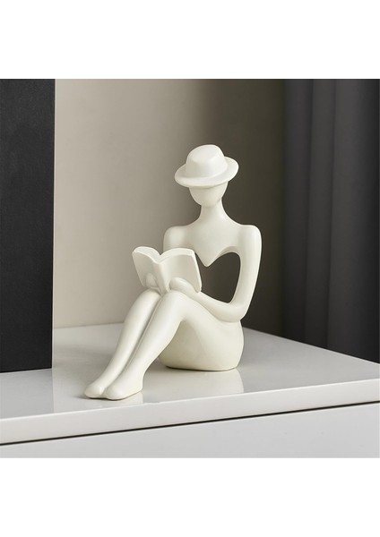 Ev Dekorasyonu Için Modern Düşünürler Heykelleri, Minimalist Soyut Heykel, B (Yurt Dışından) modelleri