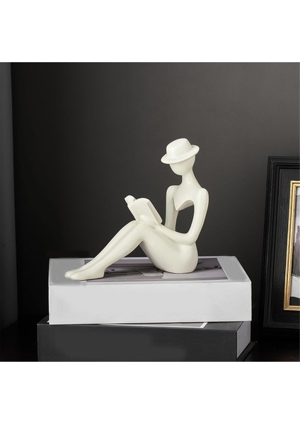 Ev Dekorasyonu Için Modern Düşünürler Heykelleri, Minimalist Soyut Heykel, B (Yurt Dışından) indirimleri