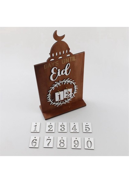Geri Sayım Takvimi Ramazan Bayramı Masaüstü Süslemeleri Ahşap Çiftlik Evi-A (Yurt Dışından) modelleri
