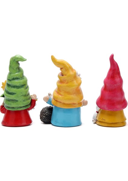 3'lü Bahar Cücesi Süslemeleri Seti Çiçek Cüceleri Süslemeleri Dekor (Yurt Dışından) modelleri