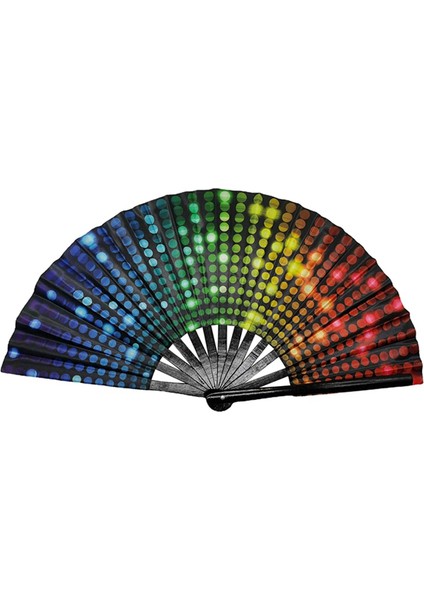 33CM Fan Halka Fan Bambu Kemik Fan Promosyon Fan Katlanır Fan Katlanır (Yurt Dışından)