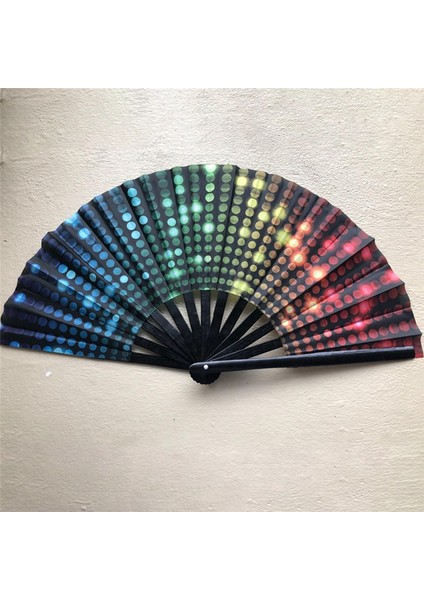 33CM Fan Halka Fan Bambu Kemik Fan Promosyon Fan Katlanır Fan Katlanır (Yurt Dışından)