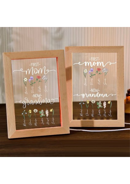 Gece Lambası, Çiçek, Isim, Anneler Günü Hediyesi, Resim Çerçevesi, B (Yurt Dışından) modelleri