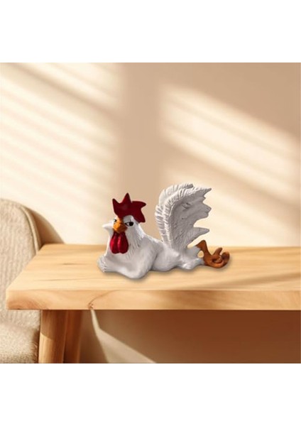Tavuk Horoz Dekor Heykeli, Küçük Reçine Horoz Heykelcik Heykel (Yurt Dışından) fırsatları