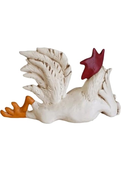 Tavuk Horoz Dekor Heykeli, Küçük Reçine Horoz Heykelcik Heykel (Yurt Dışından) indirimleri
