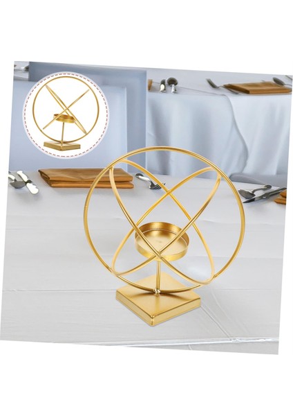 Modern Işık Lüks Demir Şamdan Süsleri Dekoratif (Yurt Dışından)