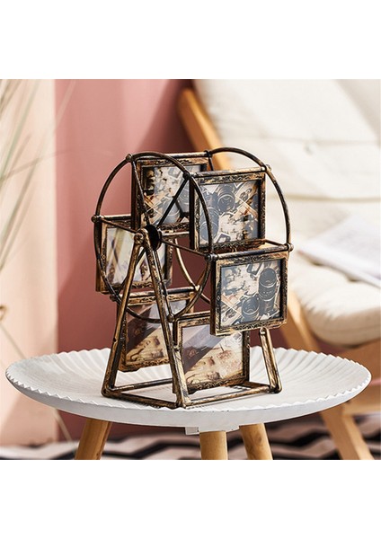 Dönen Yel Değirmenleri Tekerlek Resim Çerçevesi Fotoğraf Albümü Kendi Kendine Montaj, A (Yurt Dışından) indirimleri