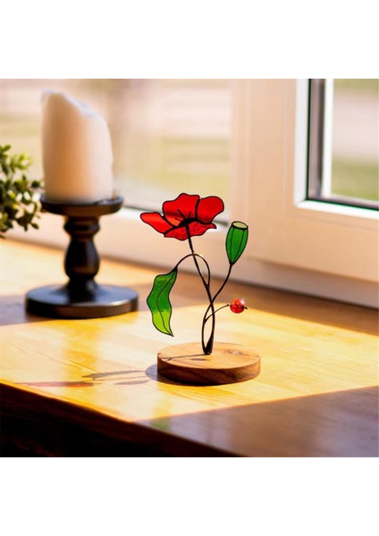 Renkli Güneş Yakalayıcı Yaşam Masaüstü Dekorasyon Hediye Çiçek (Yurt Dışından) fırsatları