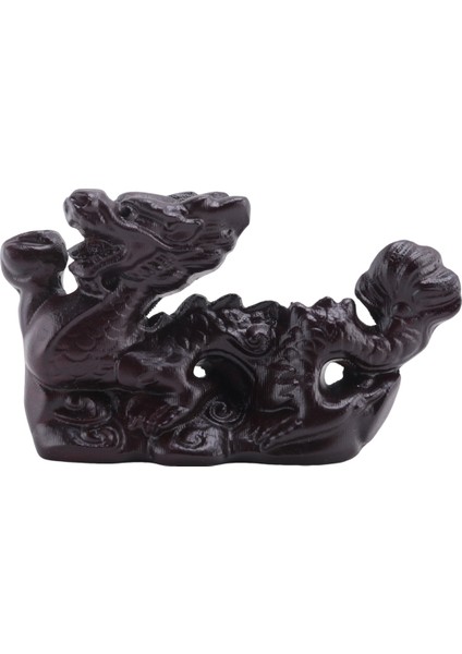 Çin Ejderha Heykeli 2024 Çin Zodyağı Siyah (Yurt Dışından)