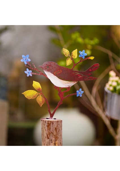 Bahçe Işaret Kazığı Kuş Dekoratif Bahçe Kazıkları, Çim Dekorasyonları, A (Yurt Dışından) modelleri