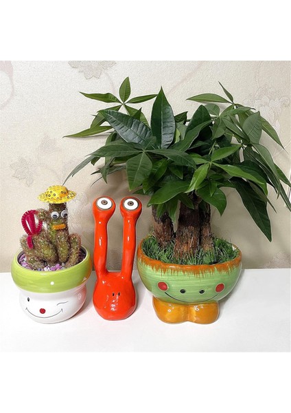 Salyangoz Heykelleri Bahçe 's Gözü Peri Bahçe Heykeli Yeşil A (Yurt Dışından)