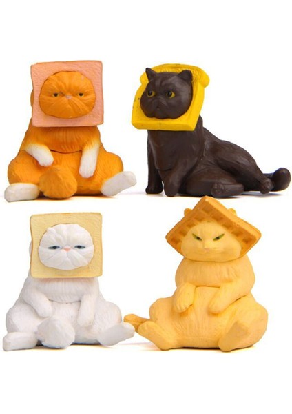 12 Adet Kedi Süsleri Yemek Masası Dekoru Arabalar Oyuncaklar Decoraciones (Yurt Dışından) fiyatları