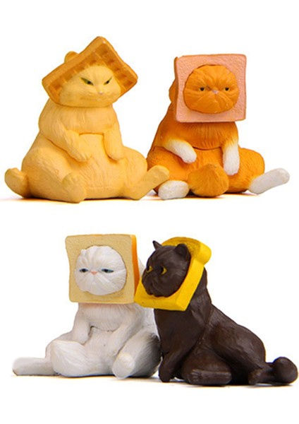 12 Adet Kedi Süsleri Yemek Masası Dekoru Arabalar Oyuncaklar Decoraciones (Yurt Dışından) fırsatları