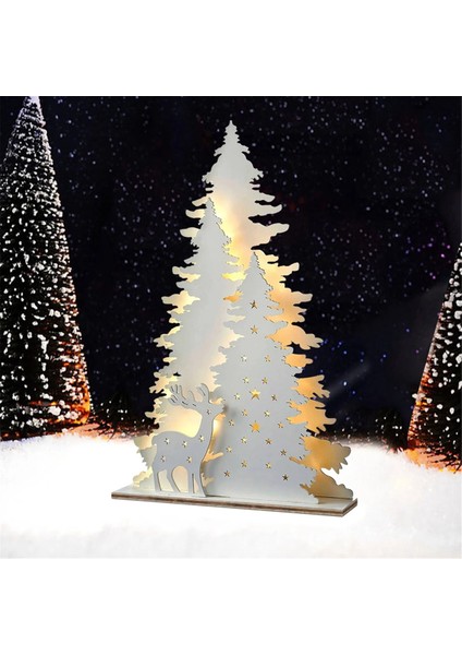 1 Adet Noel Ahşap Süslemeleri Noel Süsü Noel Ağacı (Yurt Dışından)