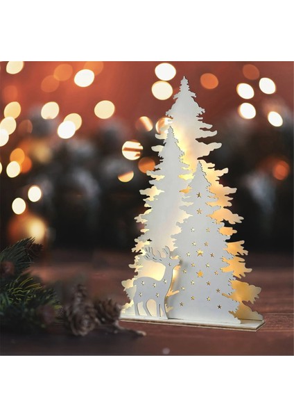 1 Adet Noel Ahşap Süslemeleri Noel Süsü Noel Ağacı (Yurt Dışından)