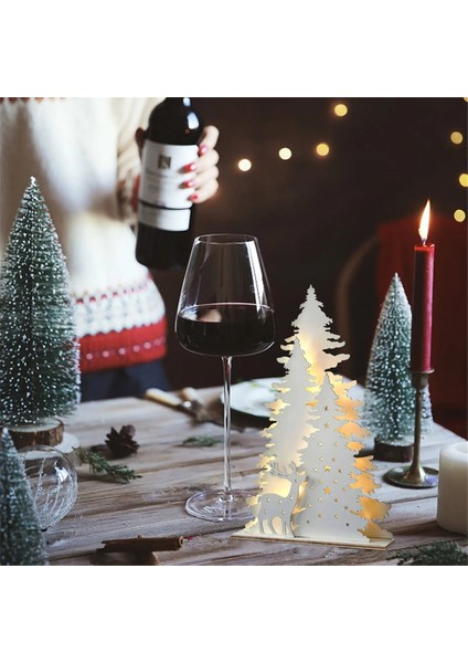 1 Adet Noel Ahşap Süslemeleri Noel Süsü Noel Ağacı (Yurt Dışından)