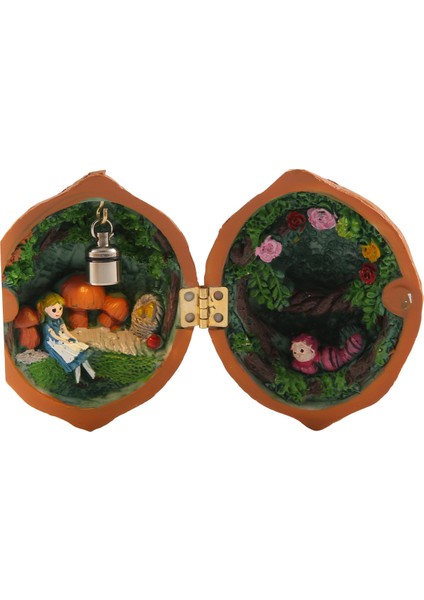 Ceviz Kabuğu, ,el Yapımı Ceviz Kabuğu Bebek Evi,e (Yurt Dışından)