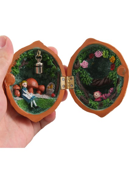 Ceviz Kabuğu, ,el Yapımı Ceviz Kabuğu Bebek Evi,e (Yurt Dışından)
