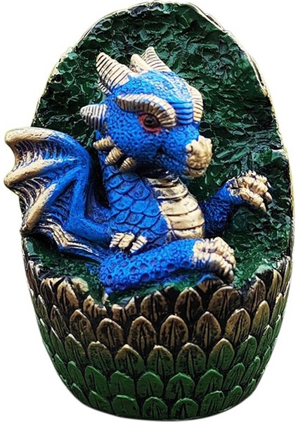 Bebek Ejderha Yumurta Heykeli, Şirin Dekorasyonlar, Reçine El Sanatları (Yurt Dışından)