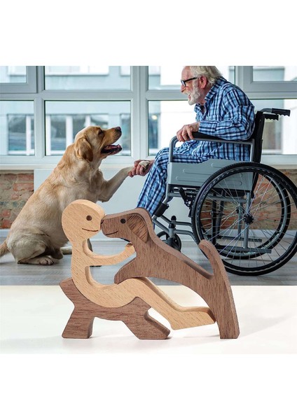 El Yapımı Ahşap Heykel, Yavru Köpek Ahşap Oyma Süslemeleri (Yurt Dışından) indirimleri