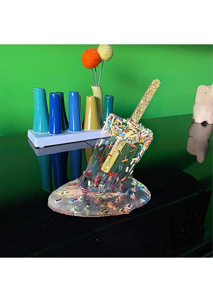 1 Adet Popsicle Dekorasyonu, Eriyen Popsicle Süsü Ev Dekorasyonu-A (Yurt Dışından)