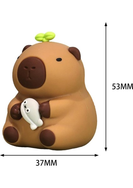 Kapibara Heykeli Araba Dekorasyon Hediyesi, Mini Heykel, Ev Dekoru C (Yurt Dışından) modelleri