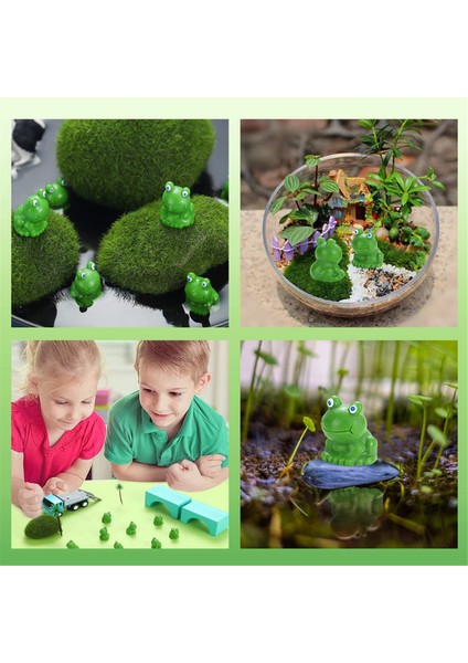 100 Adet Mini Kurbağa Bahçe Dekoru Kurbağa Figürleri Minyatür Ev Dekoru (Yurt Dışından) fiyatları