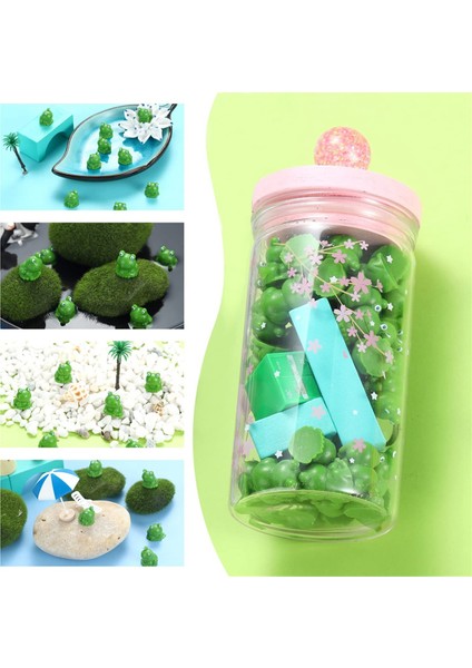 100 Adet Mini Kurbağa Bahçe Dekoru Kurbağa Figürleri Minyatür Ev Dekoru (Yurt Dışından) indirimleri