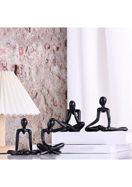 Adet Düşünürler Heykeli, Kitaplık Dekoru Siyah Düşünürler Heykeli Figürleri (Yurt Dışından) modelleri