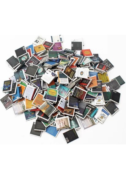 200 Kitap Minyatür Kitaplık (Yurt Dışından)