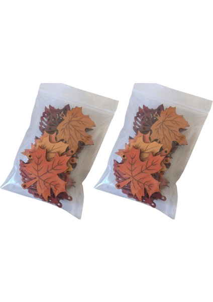 Simülasyon Akçaağaç Yaprağı Sonbahar Düğün Rehberi Dekorasyon Yaprağı (Yurt Dışından)