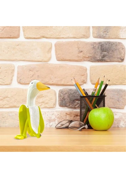 Muz Ördek Heykeli Muz Figürü Açık Hava Dekorasyonu Yeşil (Yurt Dışından) fırsatları