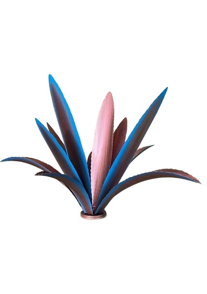 Tequila Rustik Heykel, Kendin Yap Metal Agave Bitkisi, Bahçe Sanat Dekorasyonu, A (Yurt Dışından)