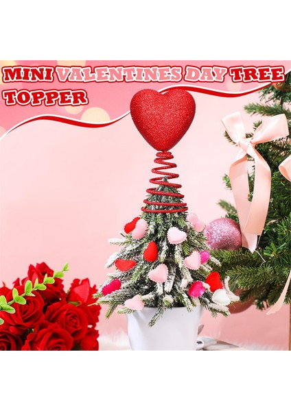 5 Inç Mini Sevgililer Günü Parıltılı Kalpler (Yurt Dışından) modelleri