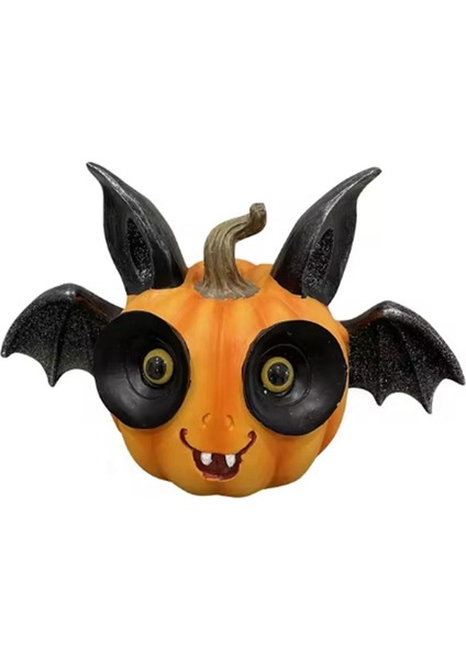 Balkabağı Şekilli Ev Dekorasyonu Reçine Sevimli Yarasa Dekorasyonu A (Yurt Dışından)