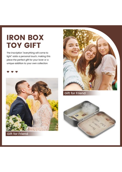 Eski Bir Teneke Kutuda Minyatür Ahşap Sahne B (Yurt Dışından) fırsatları