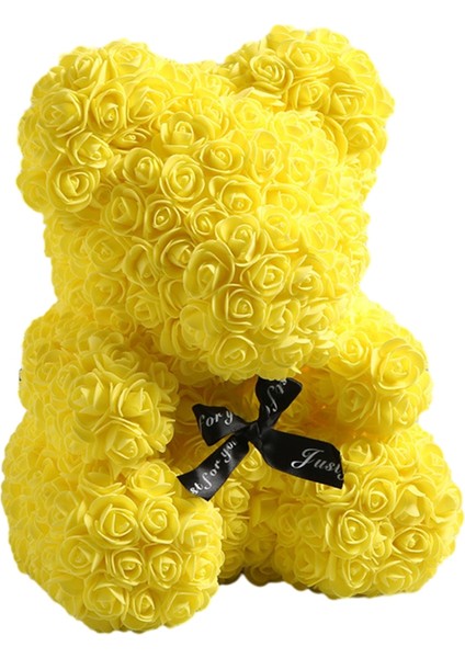 Korunmuş Çiçek Ayı Bebek Pe Sevgililer Günü Hediyesi Sarılma Ayı 25CM -F (Yurt Dışından) indirimleri