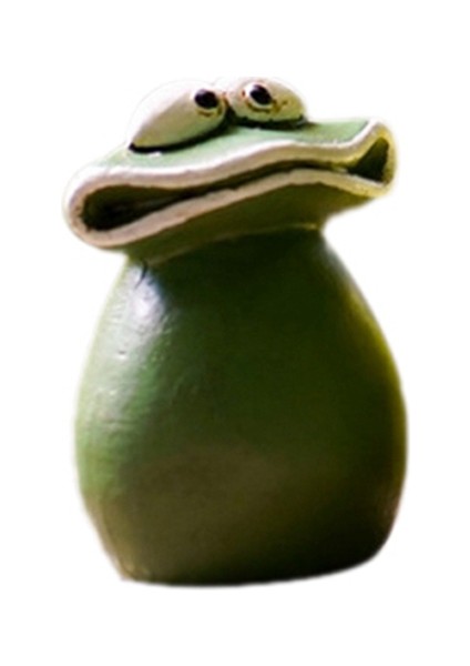 Büyük Ağızlı Kurbağa Saksı Reçine El Sanatları Ev Dekorasyonu Süsler S (Yurt Dışından)