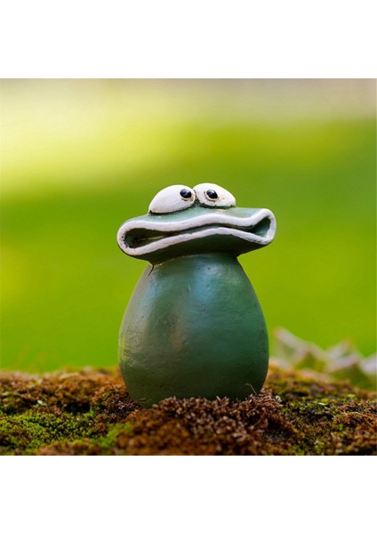 Büyük Ağızlı Kurbağa Saksı Reçine El Sanatları Ev Dekorasyonu Süsler S (Yurt Dışından) fırsatları