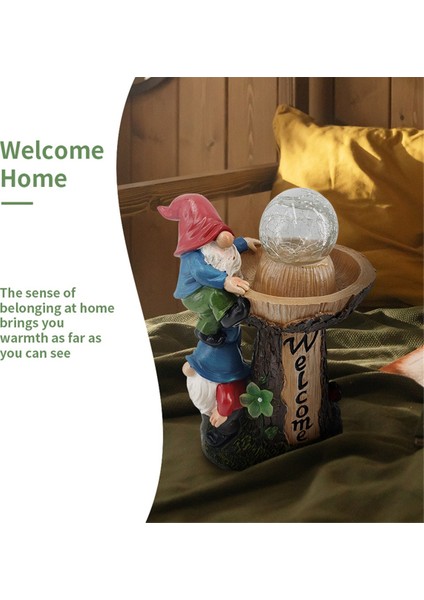 Bahçe Cücesi Heykeli, LED Işıklı Güneş Enerjili Bahçe Cüceleri Dekoru (Yurt Dışından) indirimleri