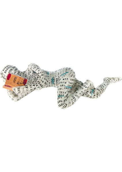 Pulp Okuma Kadın Heykeli Estetik Heykel Odası Dekoru - C (Yurt Dışından)